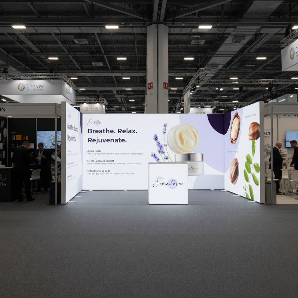 Reihen Messestand 5x3m