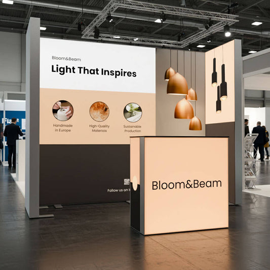 Reihen Messestand 3x1m