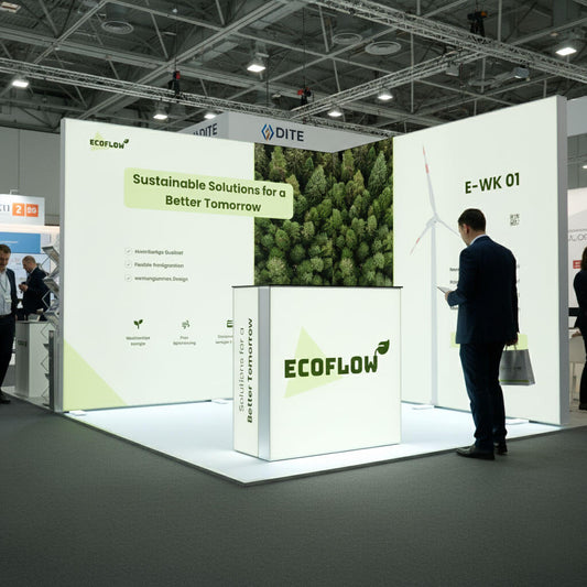 Eck Messestand 3x3m