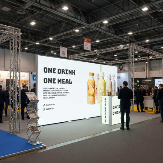 Kopf Messestand 5m