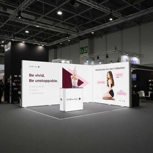 Eck Messestand 5x3m