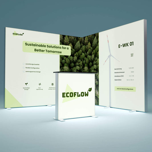 Eck Messestand 3x3m