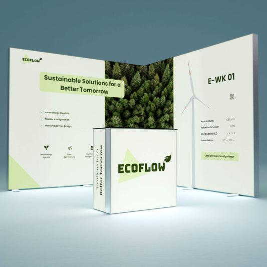 Eck Messestand 3x3m