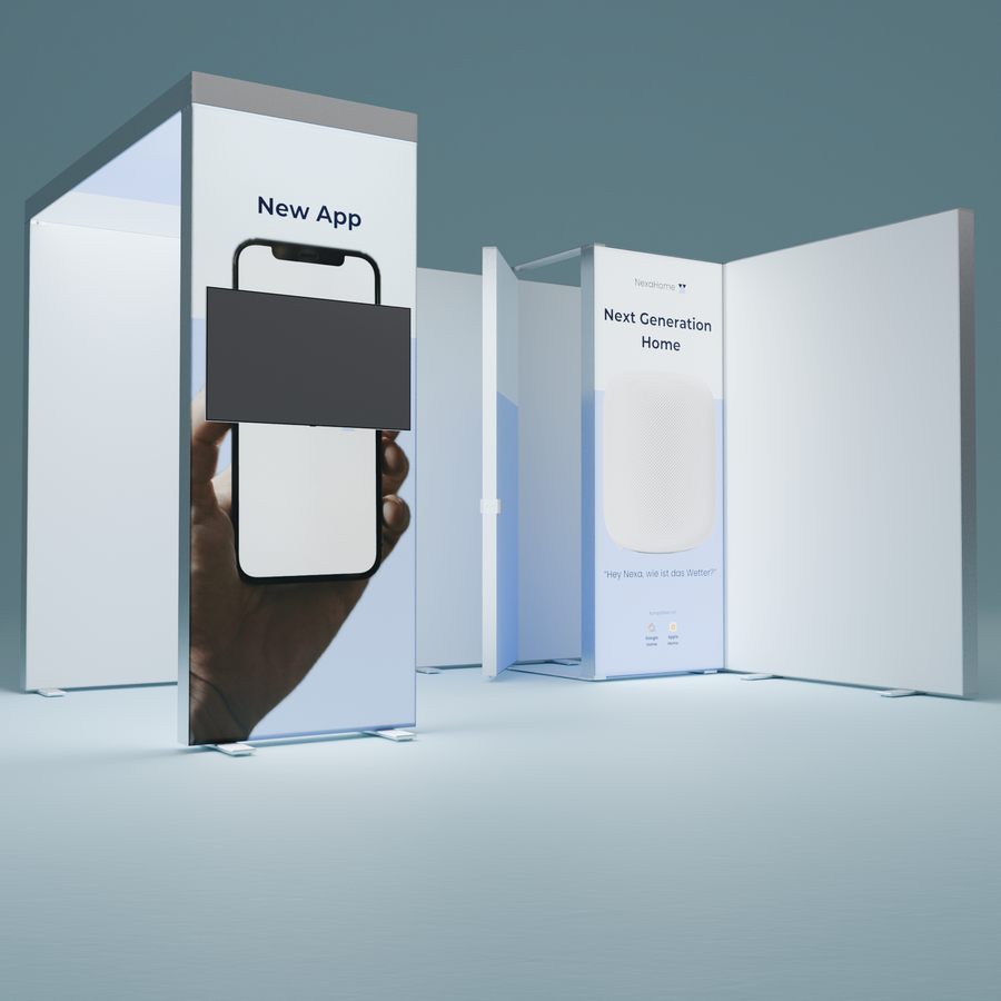 Messestand in 3D konfigurieren