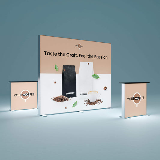 Insel Messestand 3m
