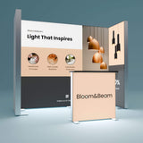 Messestand Reihenstand LED 3x1m