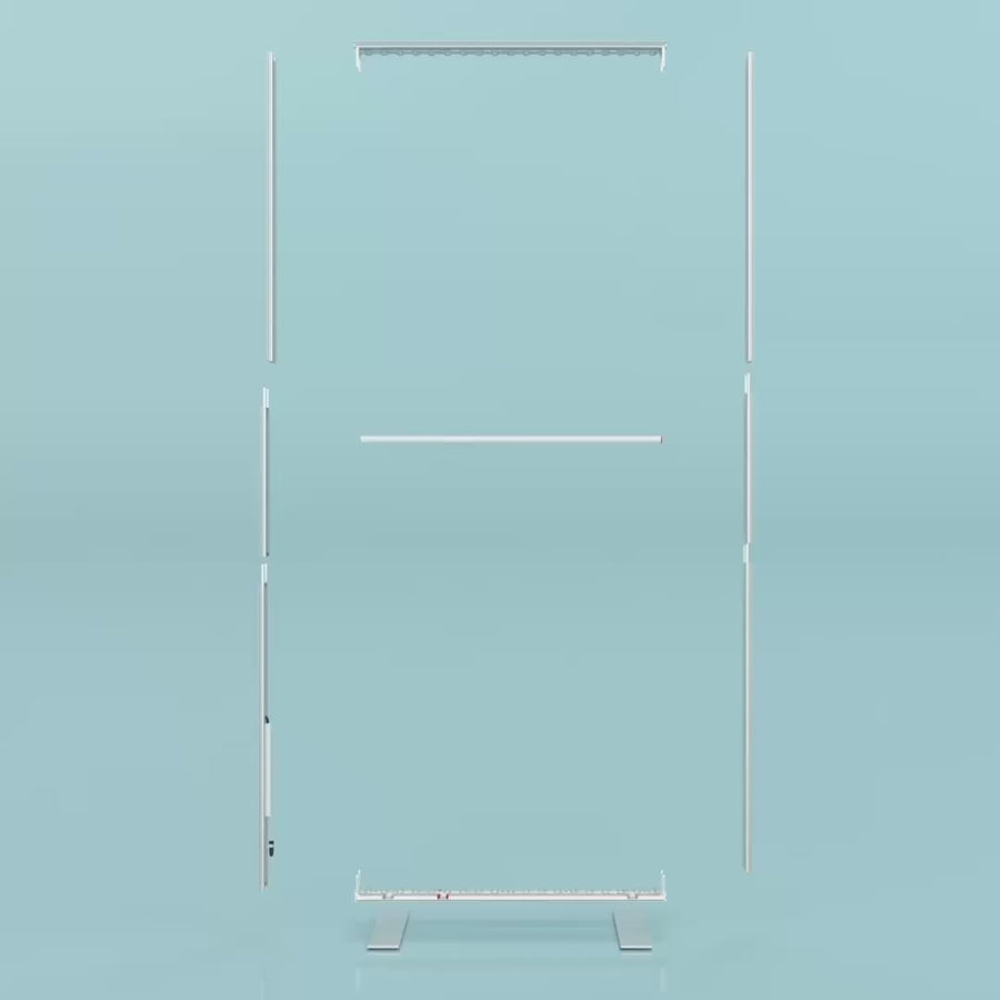 Messestand Eckstand LED 3x2m